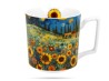 Kubek pole słoneczników Modern 450 ml porcelana na prezent DUO