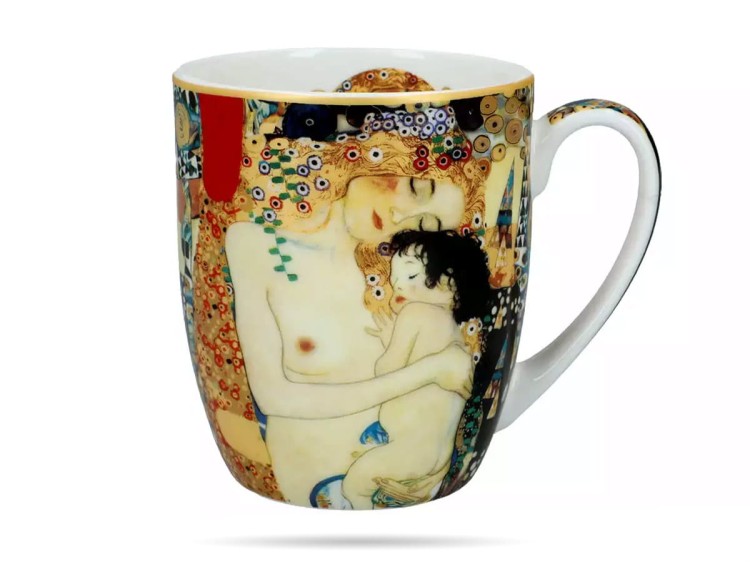 Kubek Camio 400 ml Gustav Klimt Macierzyństwo porcelana CARMANI