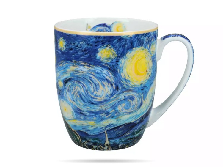 Kubek Camio 400 ml Van Gogh Gwiaździsta noc porcelana CARMANI