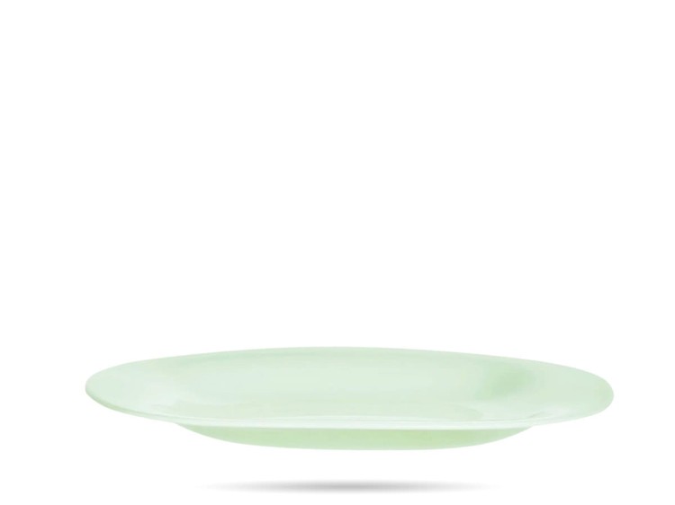 Talerz obiadowy płytki 27 cm zielony Paradise Green Carine LUMINARC