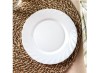 Talerz deserowy 15,5 cm płytki biały zestaw 6 szt Trianon LUMINARC