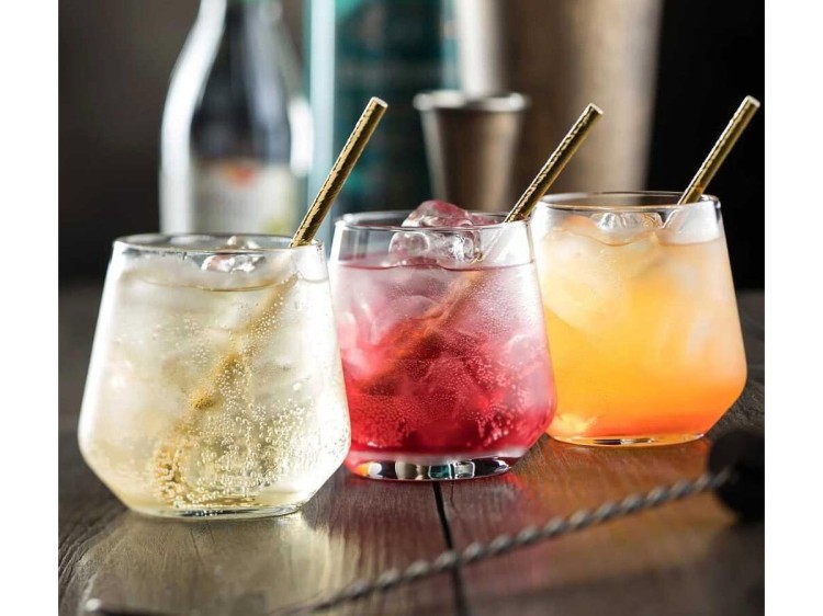 Niska szklanka do wody soków drinków 345 ml zestaw 6 szt Allegra PASABAHCE