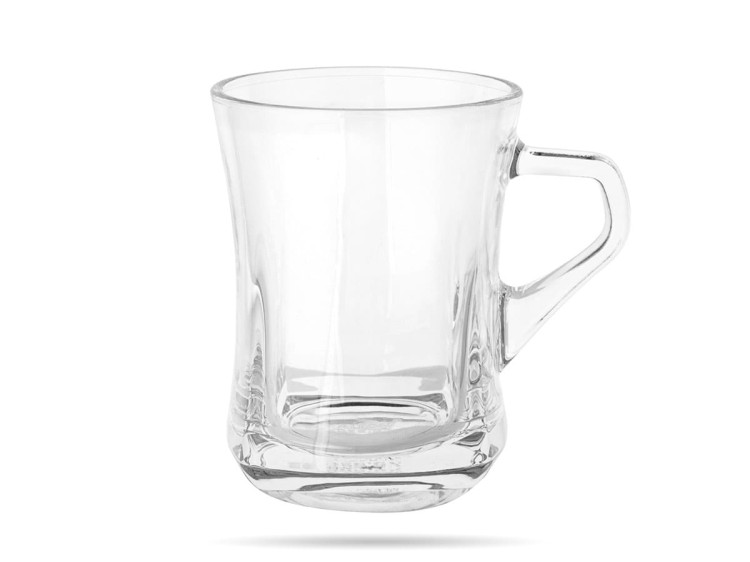 Kubek szklany niski 250 ml zestaw 6 szt Geo ALTOM