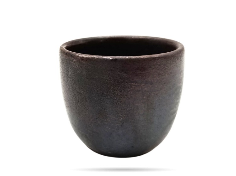 Czarka do sake 100 ml Hematyt KERA CERAMIKA