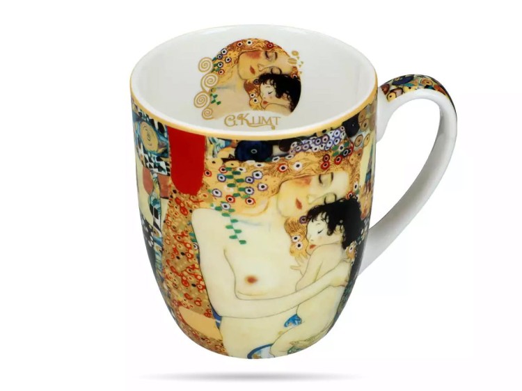 Kubek Camio 400 ml Gustav Klimt Macierzyństwo porcelana CARMANI