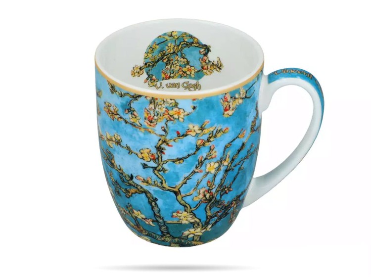 Kubek Camio 400 ml Van Gogh Kwitnący migdał porcelana CARMANI
