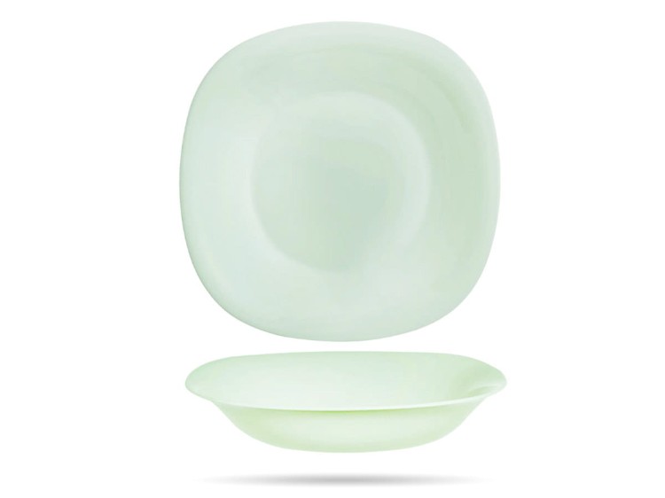 Talerz głęboki 21 cm zielony Paradise Green Carine LUMINARC