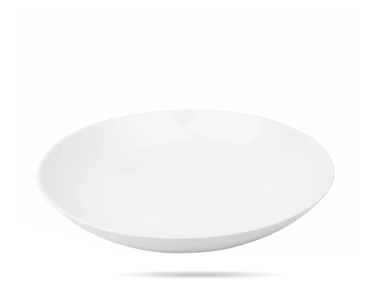 Miska płytka średnica 26 cm 1,2 L salaterka kość słoniowa VERLO