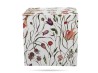 Kubek na stopce w kwiaty z zaparzaczem 510 ml Royal porcelana prezent DUO