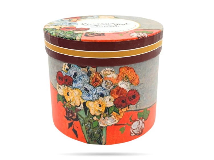 Kubek Camio 400 ml Van Gogh Róże porcelana CARMANI
