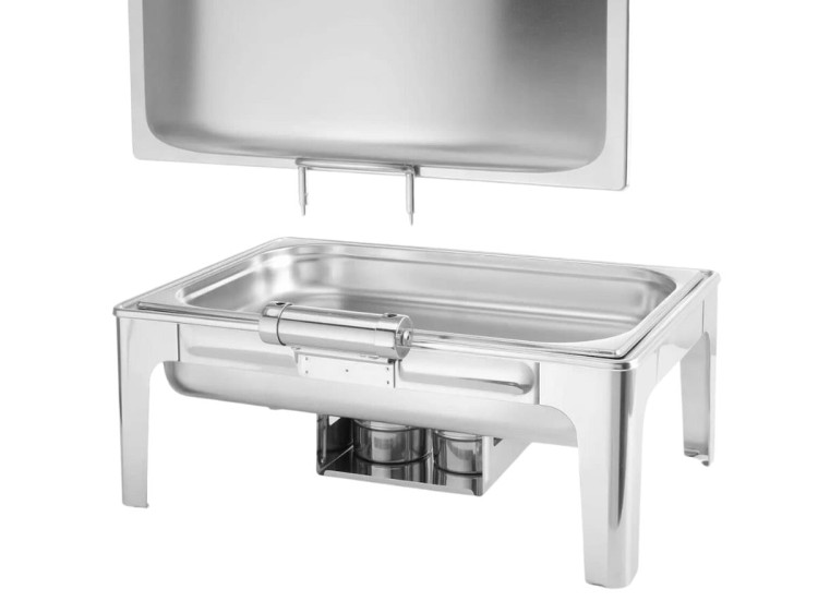 Podgrzewacz do pasty satynowany GN 1/1  9 L  57 x 43 x 29 cm HENDI