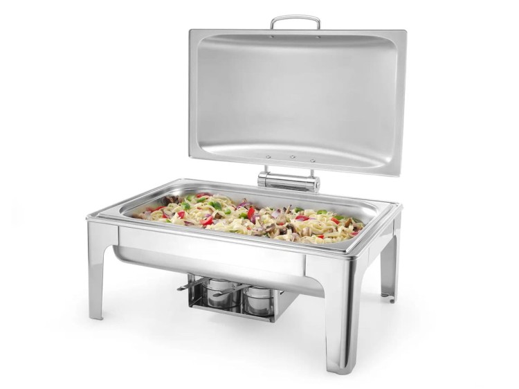 Podgrzewacz do pasty satynowany GN 1/1  9 L  57 x 43 x 29 cm HENDI