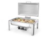 Podgrzewacz do pasty satynowany GN 1/1  9 L  57 x 43 x 29 cm HENDI