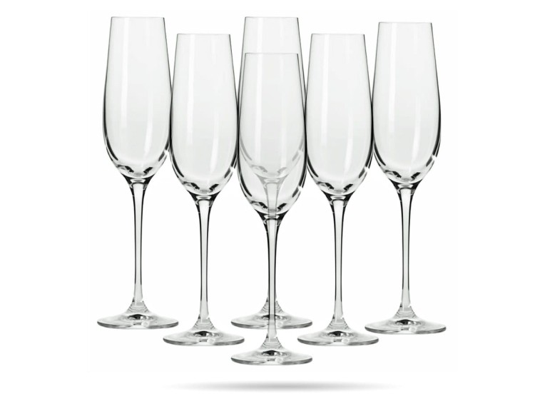 Kieliszki do szampana 200 ml zestaw 6 szt Harmony KROSNO