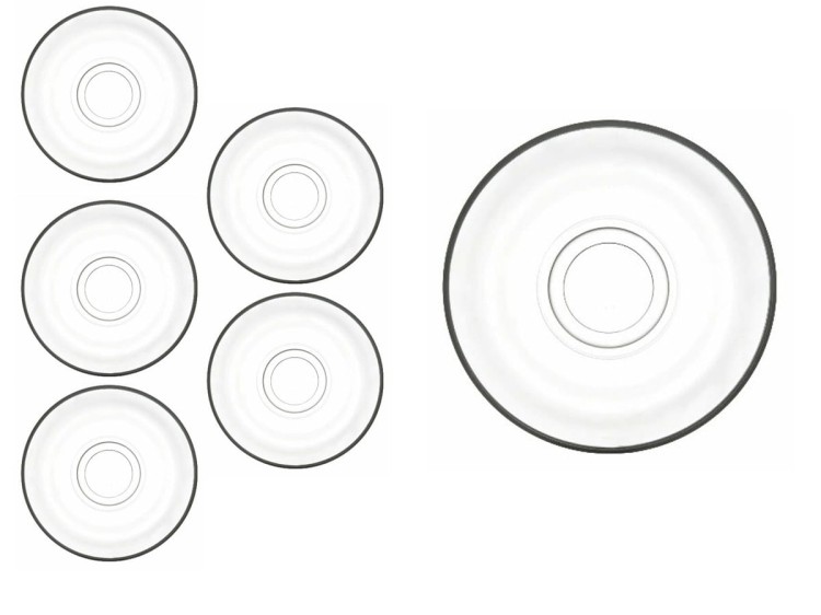 6 szt spodek okrągły 11 cm Ajda LAV