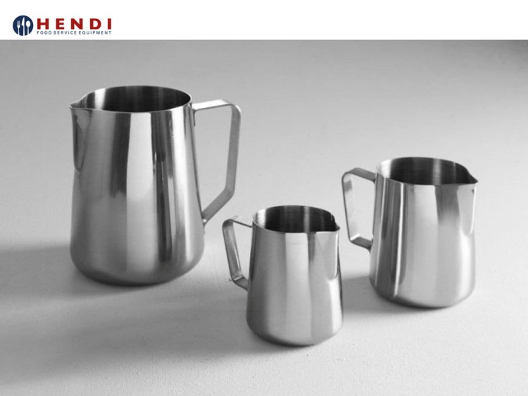 Dzbanek do spieniania mleka 625 ml stalowy HENDI