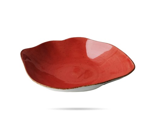 Talerz głęboki 23cm Cegła Stone Age LUBIANA