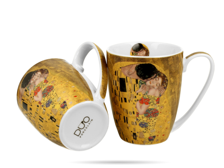 kubki art gustaw klimt pocalunek brazowy duo (4).png