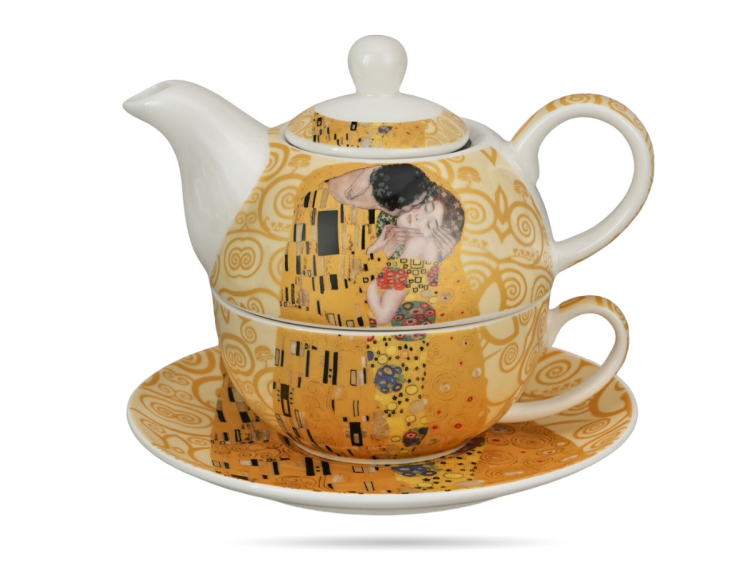 czajnik do herbaty z filizanka kiss klimt ecru DUO (6).png