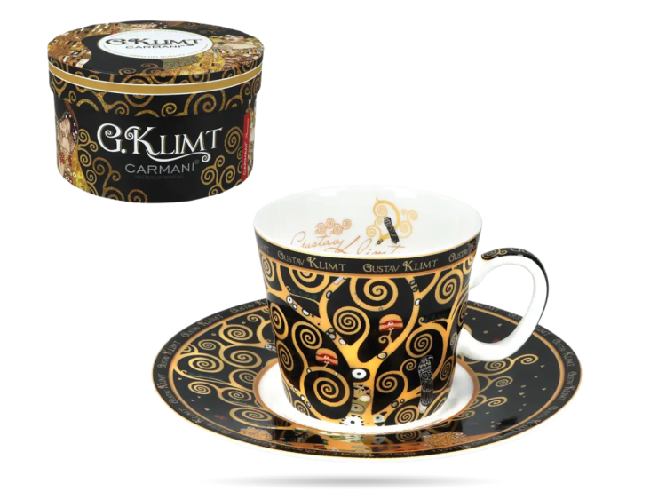 Filizanka espresso - G. Klimt, Drzewo zycia CARMANI (1).png