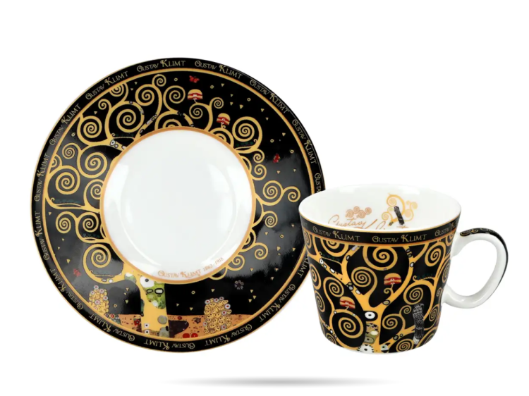 Filizanka espresso - G. Klimt, Drzewo zycia CARMANI (3).png