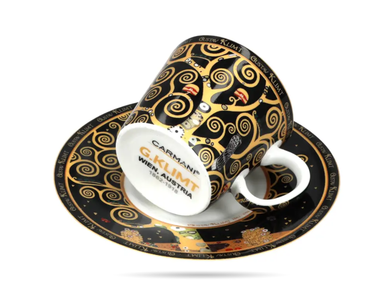 Filizanka espresso - G. Klimt, Drzewo zycia CARMANI (5).png