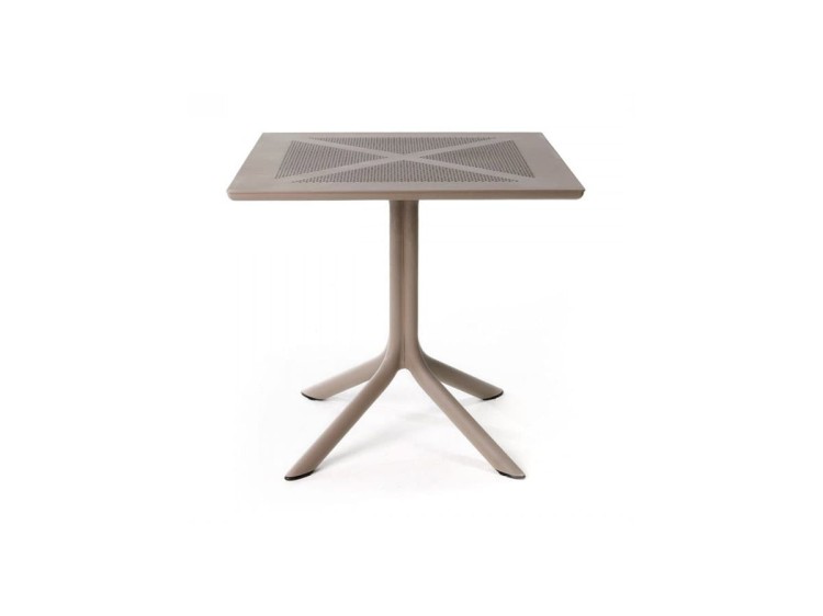 Stolik CLIP 80x80cm tortora NARDI