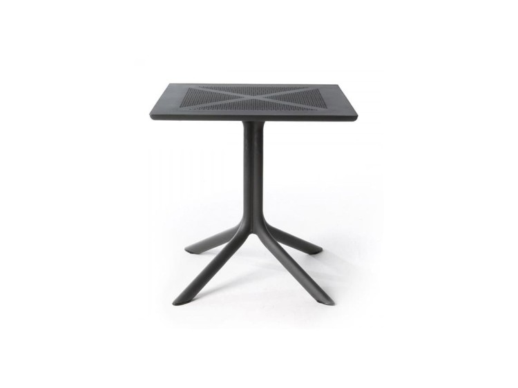 Stolik CLIP 70x70cm antracyt NARDI