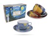 2 Filiżanki i spodki Van Gogh Taras/Noc CARMANI