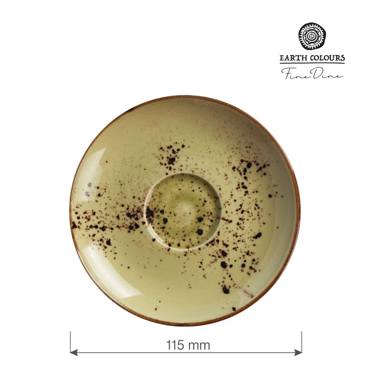 Spodek do espresso Olive 115 mm