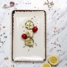 Talerz prostokątny Vanilla, 300x150 mm