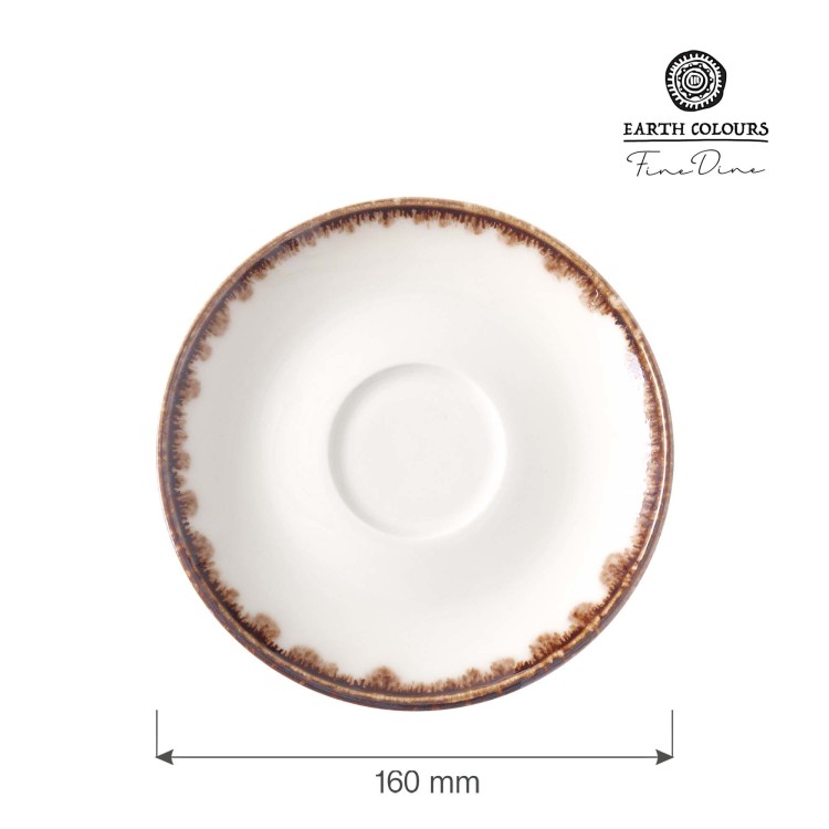 Spodek do filiżanki Vanilla 160 mm