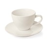 Filiżanka elegancka ze spodkiem do kawy i herbaty Crema 230 ml