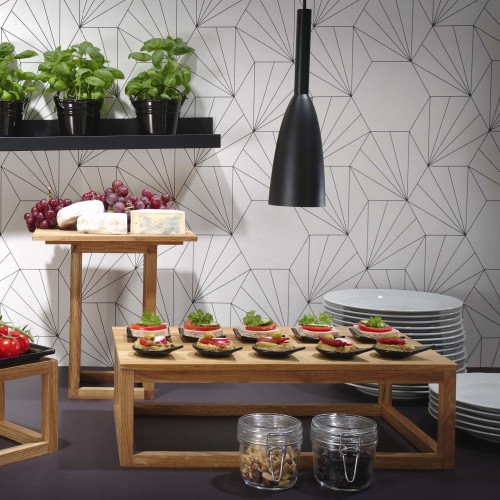 Skrzynka na sztućce Madeira Black 275x100x70 mm