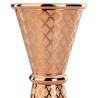 Miarka barmańska w stylu japońskim Diamond Lettice, miedź, BarFly, 30/60ml