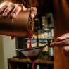 Miarka barmańska Bell z prostą krawędzią, antyczna miedź, BarFly, 25/50ml