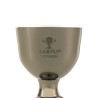 Miarka barmańska Bell z prostą krawędzią, czarna, BarFly, 25/50ml