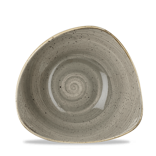 Miska trójkątna Stonecast Peppercorn Grey 370 ml