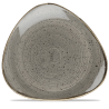Talerz trójkątny Stonecast Peppercorn Grey 311 mm