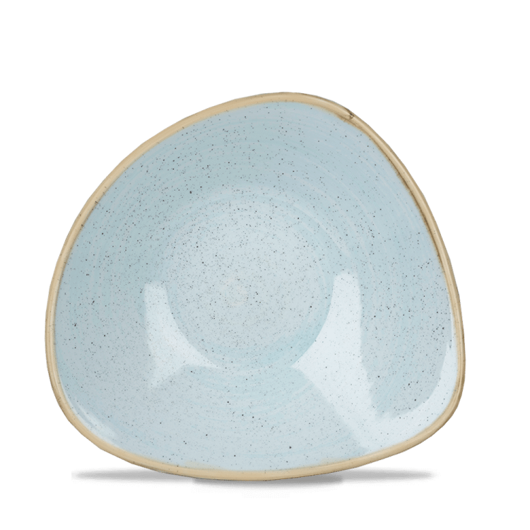 Miska trójkątna Stonecast Duck Egg Blue 370 ml