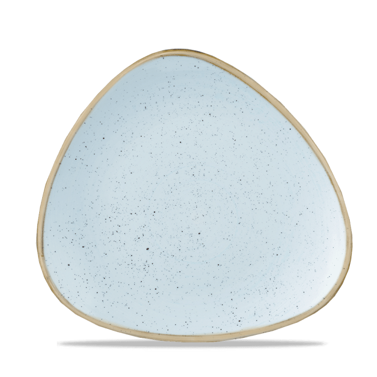 Talerz trójkątny Stonecast Duck Egg Blue 229 mm