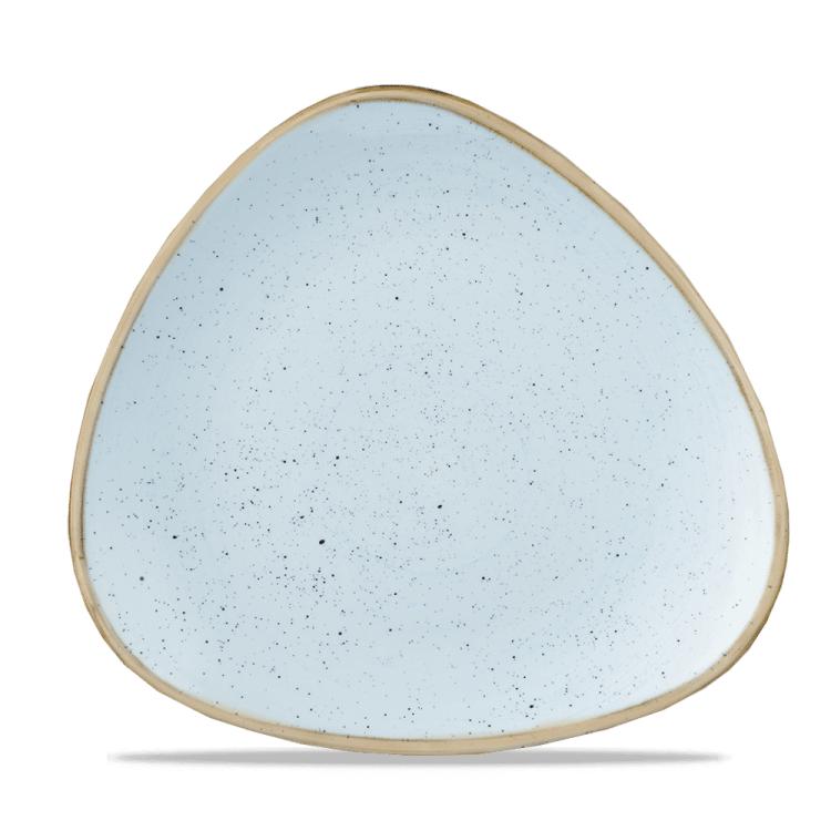 Talerz trójkątny Stonecast Duck Egg Blue 285 mm