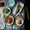 Talerz płytki o organicznym kształcie Stonecast Duck Egg Blu 210 mm