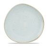 Talerz płytki o organicznym kształcie Stonecast Duck Egg Blu 286 mm
