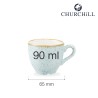 Filiżanka do espresso Stonecast Duck Egg Blue 90 ml