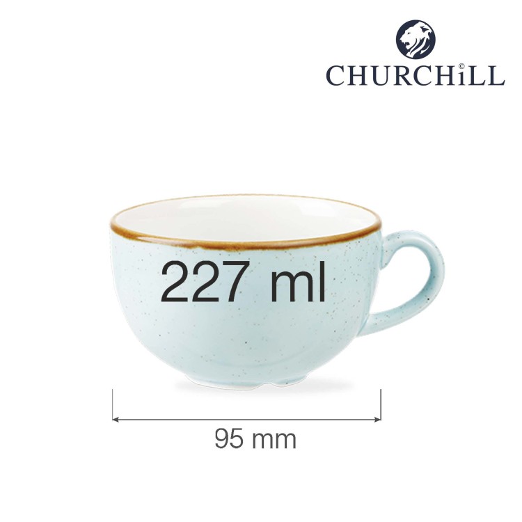 Filiżanka do kawy i herbaty Stonecast Duck Egg Blue 227 ml