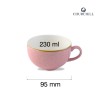 Filiżanka do kawy i herbaty Stonecast Petal Pink, 227ml