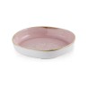 Talerz organiczny z wysokim rantem Stonecast Petal Pink, 200mm