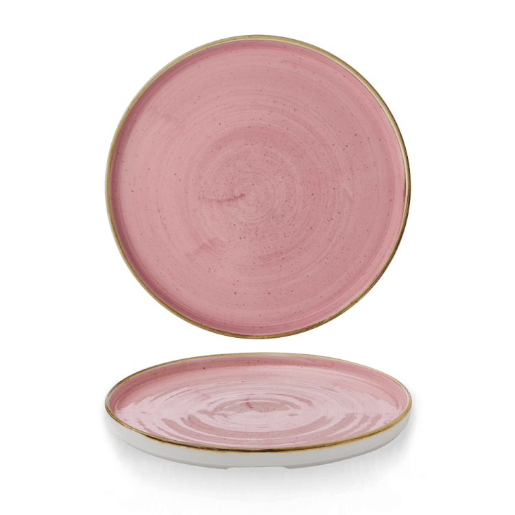 Talerz z wysokim rantem Petal Pink, 260mm