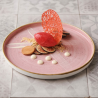 Talerz z wysokim rantem Petal Pink, 260mm